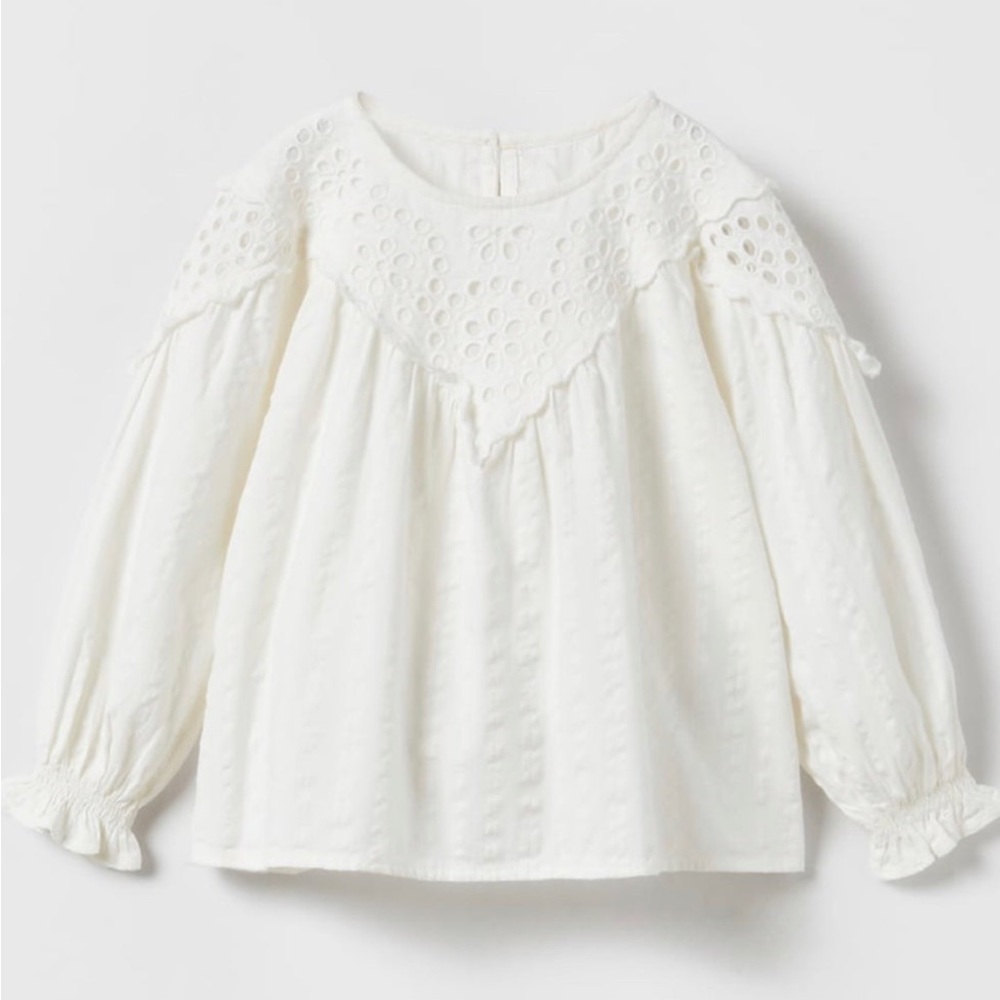 Zara girl shirt